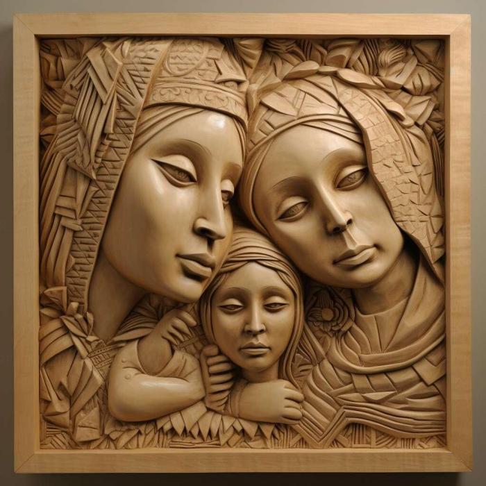 نموذج ثلاثي الأبعاد لآلة CNC 3D Art 